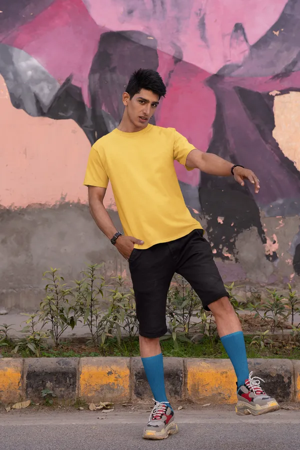 Golden_Cotton_Regular_Fit_T-Shirt_For_Men