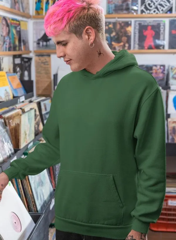 Green_Cotton_Regular_Fit_Hoodie_For_Men