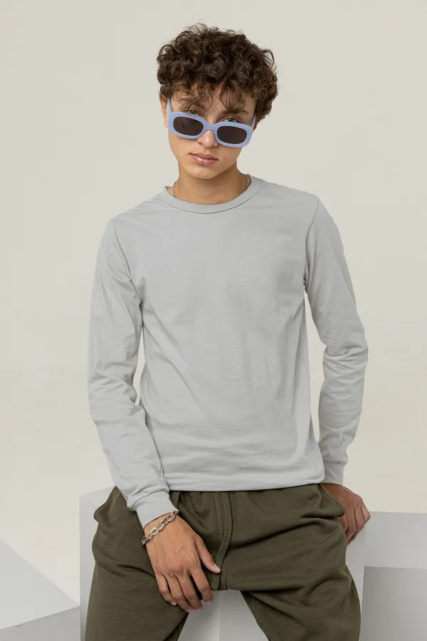 Grey_Cotton_Regular_Fit_T-Shirt_For_Men
