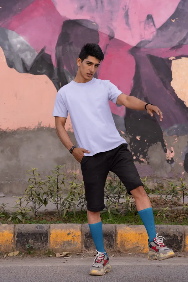 Lavender_Cotton_Regular_Fit_T-Shirt_For_Men