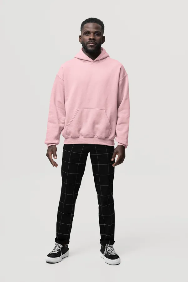 Light_Baby_Pink_Cotton_Regular_Fit_Hoodie_For_Men