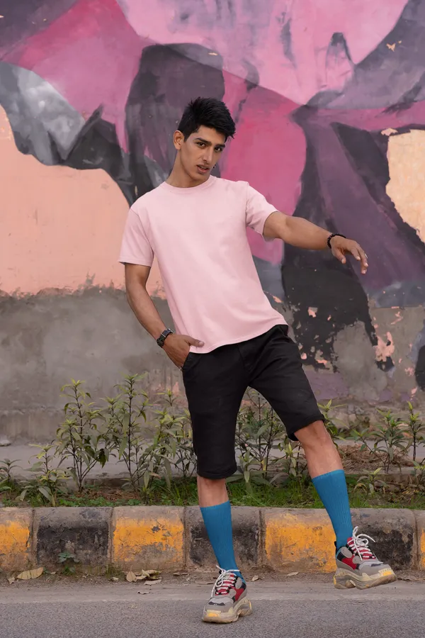 Light_Baby_Pink_Cotton_Regular_Fit_T-Shirt_For_Men