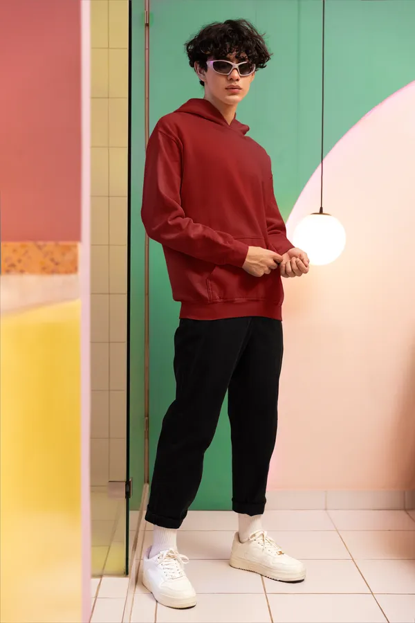 Maroon_Cotton_Regular_Fit_Hoodie_For_Men