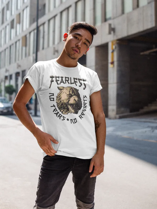 White_Cotton_Regular_Fit_T-Shirt_For_Men