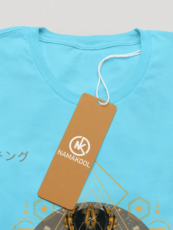 Sky_Blue_Cotton_Regular_Fit_T-Shirt_For_Men