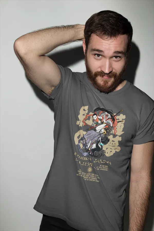 Grey_Cotton_Regular_Fit_T-Shirt_For_Men