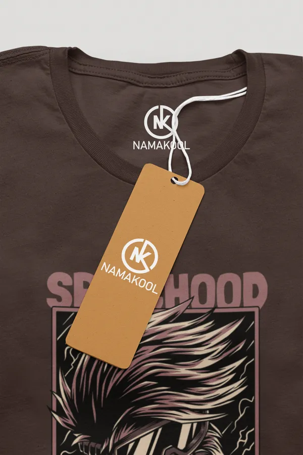 Brown_Cotton_Regular_Fit_T-Shirt_For_Men