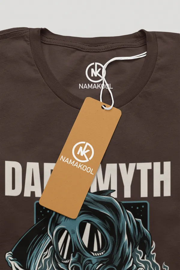 Brown_Cotton_Regular_Fit_T-Shirt_For_Men