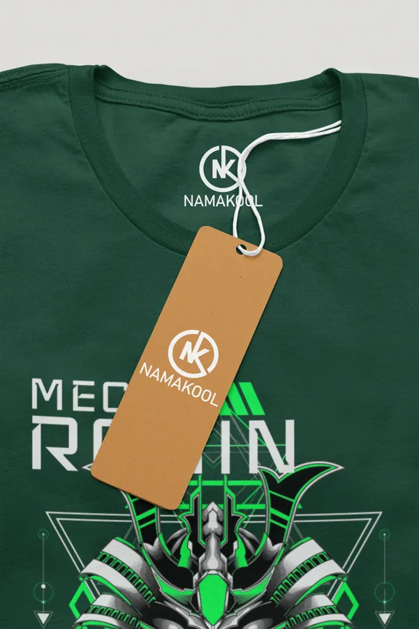 Green_Cotton_Regular_Fit_T-Shirt_For_Men