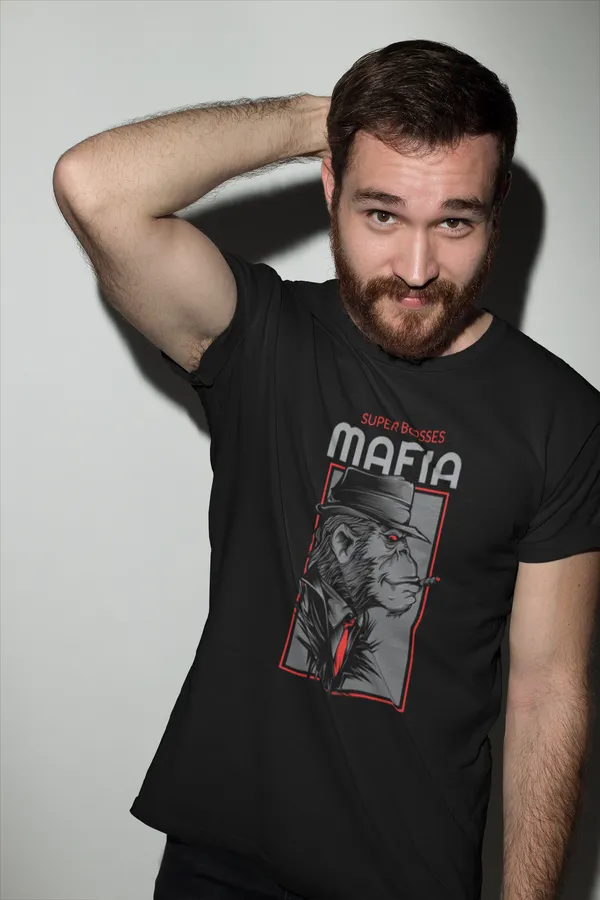 Black_Cotton_Regular_Fit_T-Shirt_For_Men