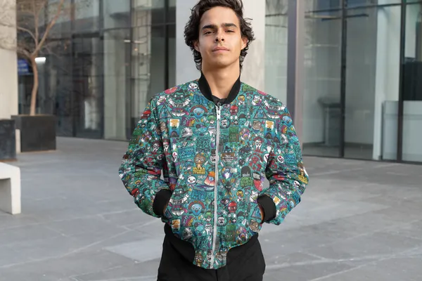 Blue_Cotton_Bomber_Jacket_For_Men