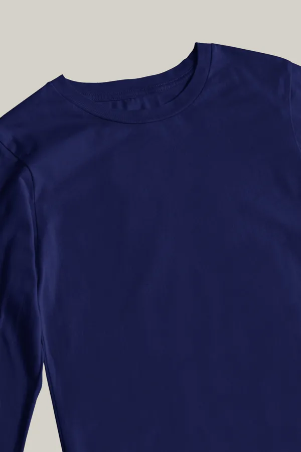 Navy_Cotton_Regular_Fit_T-Shirt_For_Men