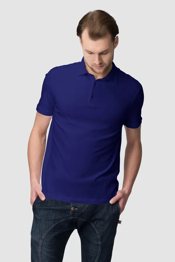 Navy_Cotton_Regular_Fit_Polo_T-Shirt_For_Men