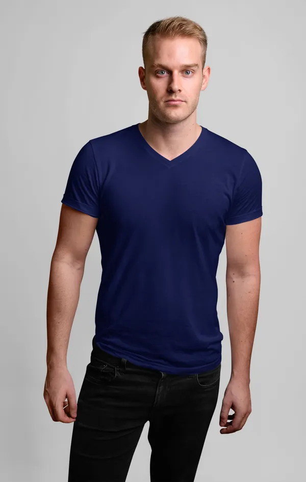 Navy_Cotton_Regular_Fit_T-Shirt_For_Men