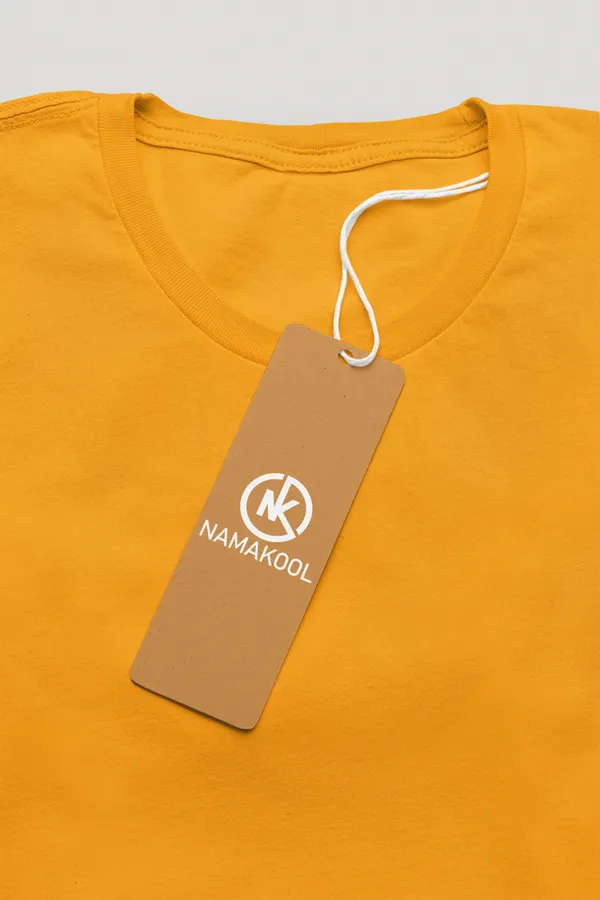Orange_Cotton_Regular_Fit_T-Shirt_For_Men