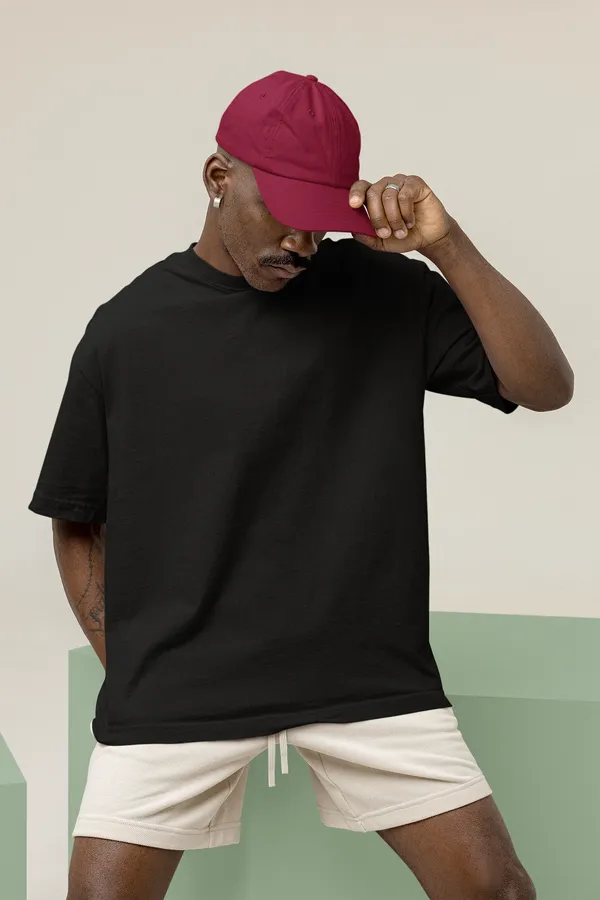 Black_Cotton_Oversized_T-Shirt_For_Men
