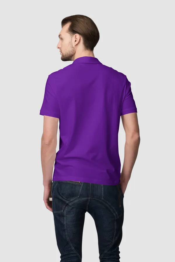 Purple_Cotton_Regular_Fit_Polo_T-Shirt_For_Men