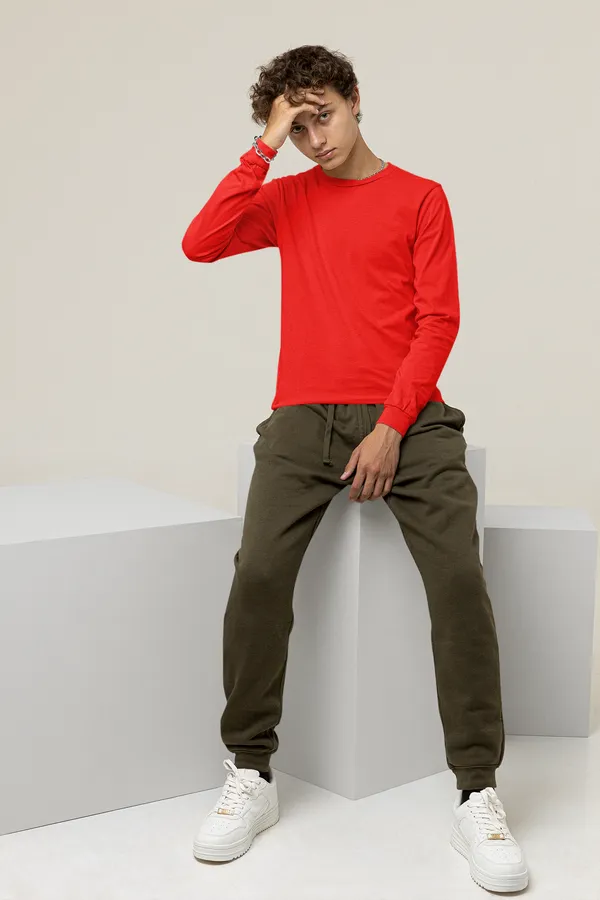 Red_Cotton_Regular_Fit_T-Shirt_For_Men