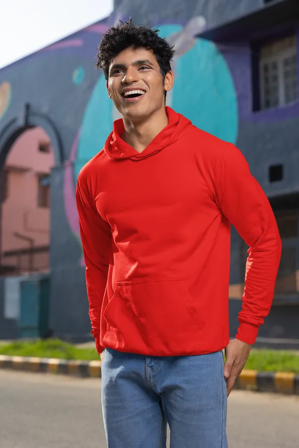Red_Cotton_Regular_Fit_Hoodie_For_Men