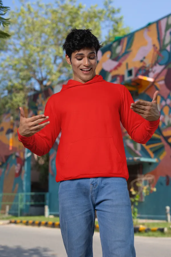 Red_Cotton_Regular_Fit_Hoodie_For_Men