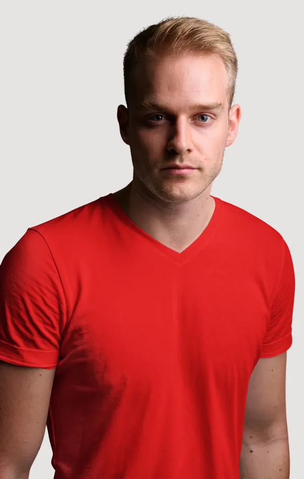 Red_Cotton_Regular_Fit_T-Shirt_For_Men