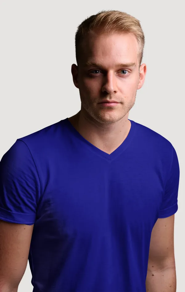 Royal_Blue_Cotton_Regular_Fit_T-Shirt_For_Men
