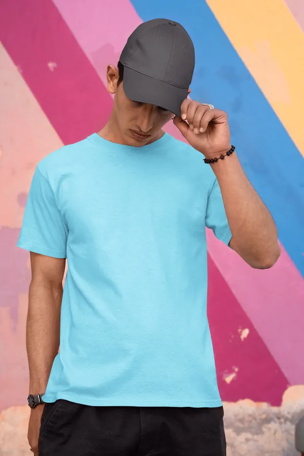 Sky_Cotton_Regular_Fit_T-Shirt_For_Men