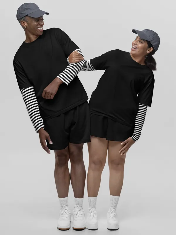 Black_Cotton_Co-Ords_For_Unisex
