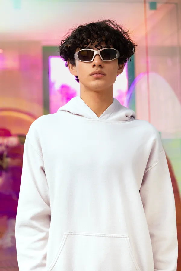 White_Cotton_Regular_Fit_Hoodie_For_Men
