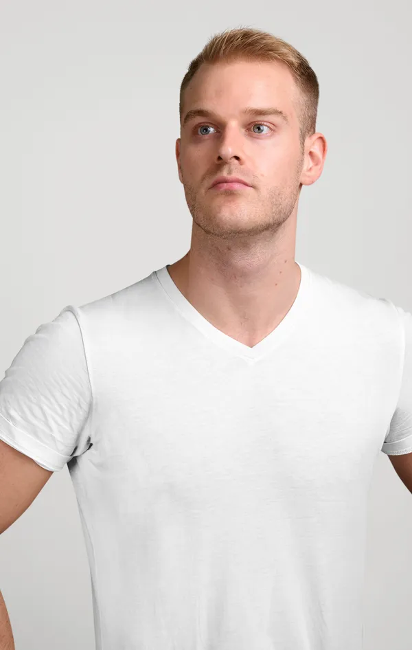 White_Cotton_Regular_Fit_T-Shirt_For_Men