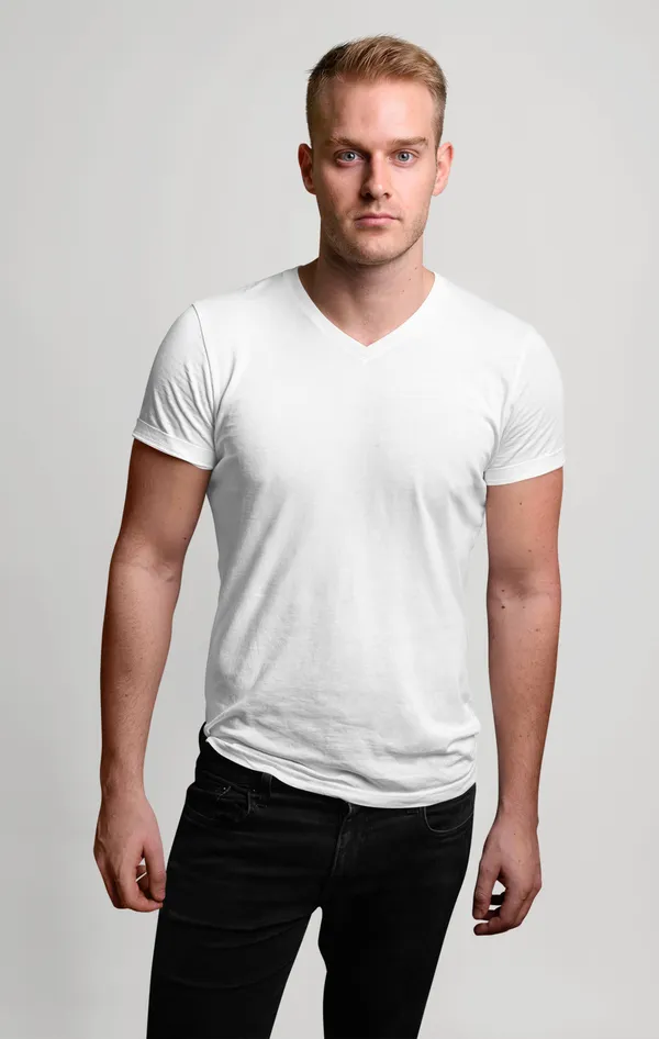 White_Cotton_Regular_Fit_T-Shirt_For_Men