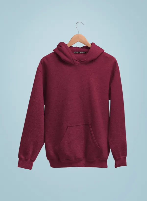 Maroon_Cotton_Regular_Fit_Hoodie_For_Women