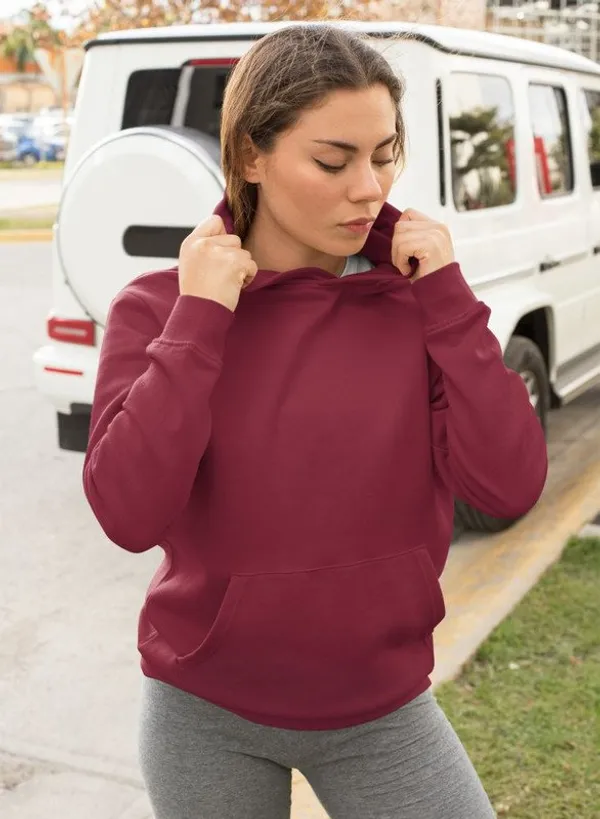 Maroon_Cotton_Regular_Fit_Hoodie_For_Women