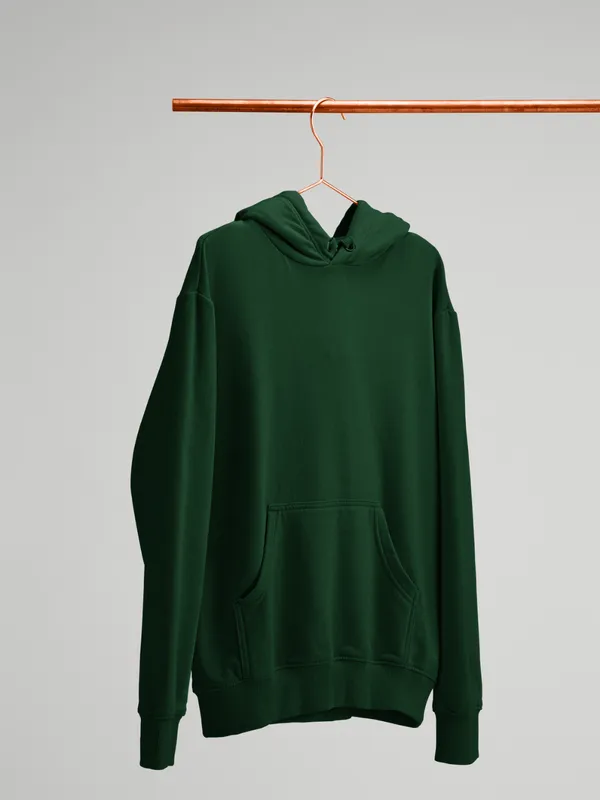 Bottle_Green_Cotton_Regular_Fit_Hoodie_For_Women