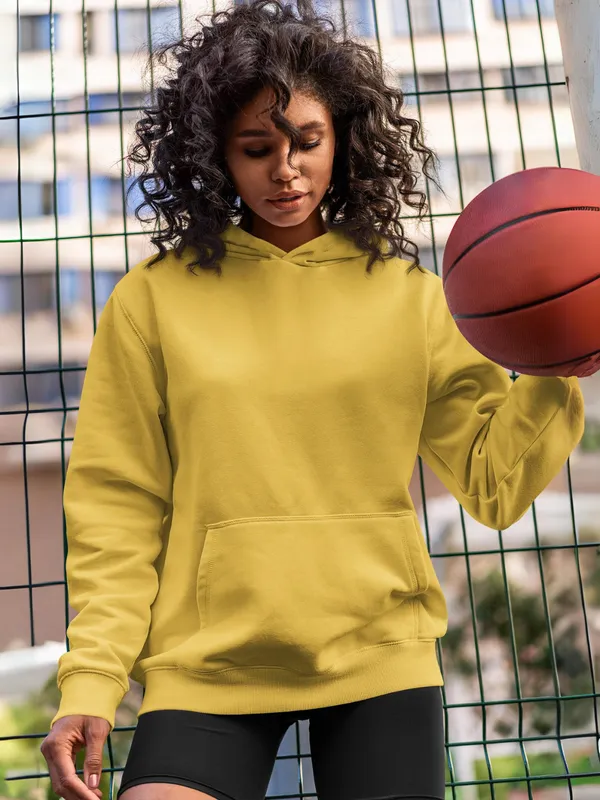 Mustard_Cotton_Regular_Fit_Hoodie_For_Women