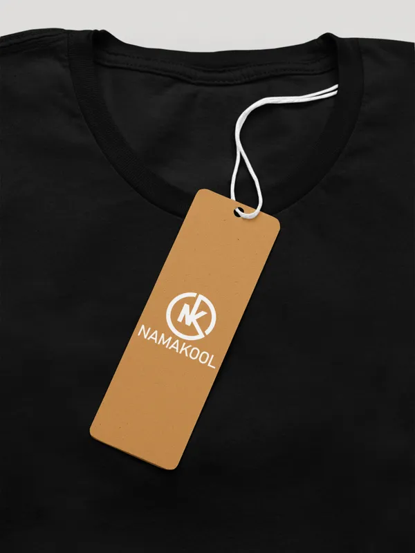Black_Cotton_Regular_Fit_T-Shirt_For_Women
