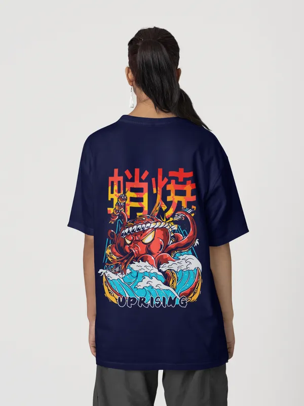 Navy_Blue_Cotton_Oversized_T-Shirt_For_Women