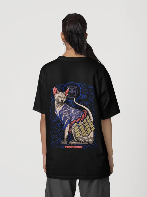 Black_Cotton_Oversized_T-Shirt_For_Women