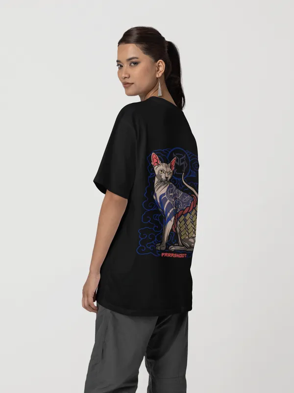 Black_Cotton_Oversized_T-Shirt_For_Women