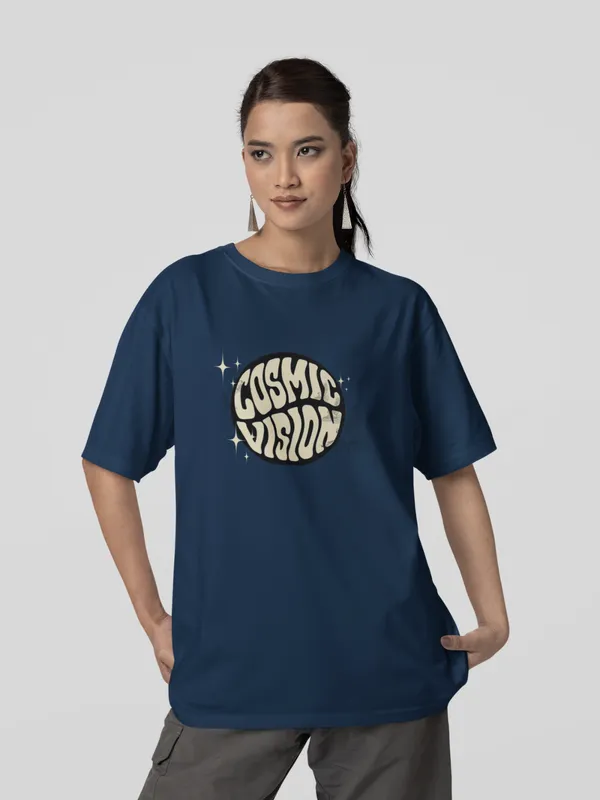 Navy_Blue_Cotton_Oversized_Printed_Tees_For_Women