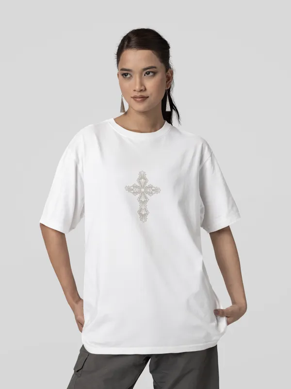 White_Cotton_Oversized_Printed_Tees_For_Women