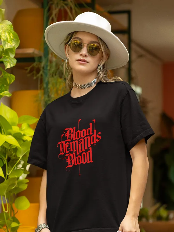 Black_Cotton_Oversized_Printed_Tees_For_Women