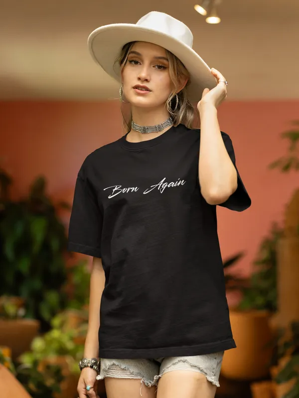 Black_Cotton_Oversized_Printed_Tees_For_Women