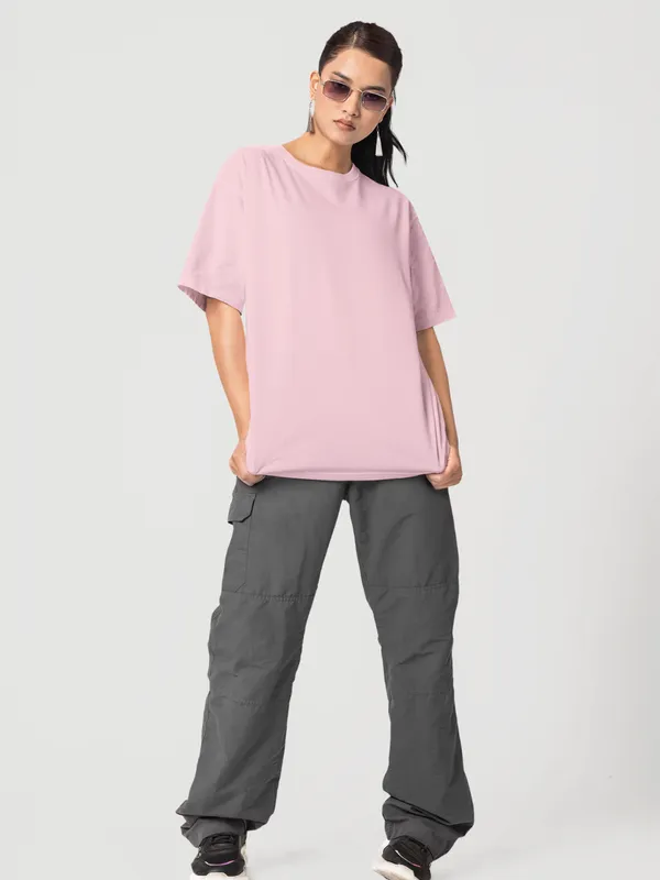 Light_Baby_Pink_Cotton_Oversized_T-Shirt_For_Women