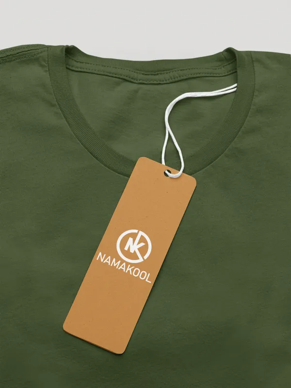 Olive_Green_Cotton_Oversized_T-Shirt_For_Women