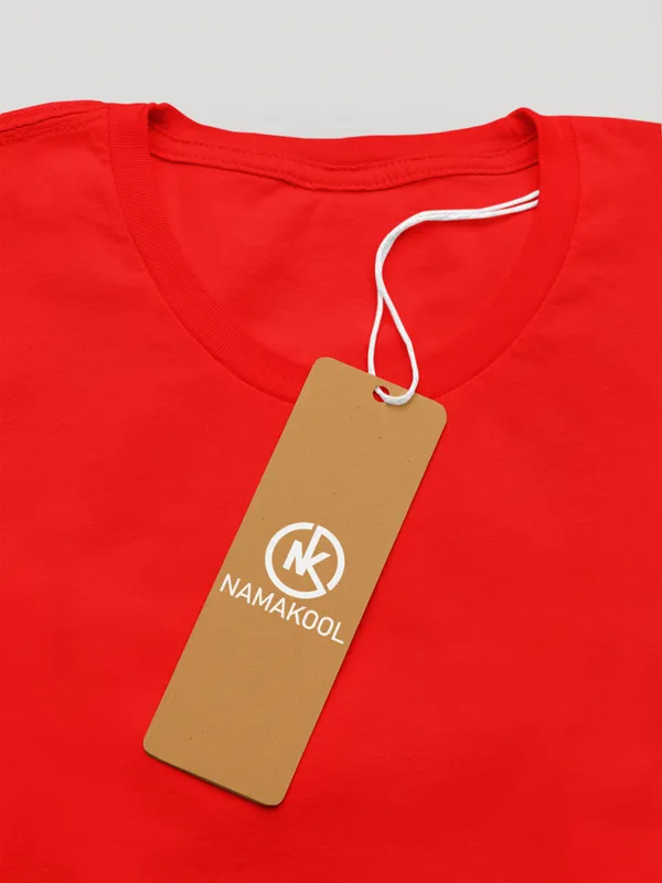 Red_Cotton_Oversized_T-Shirt_For_Women