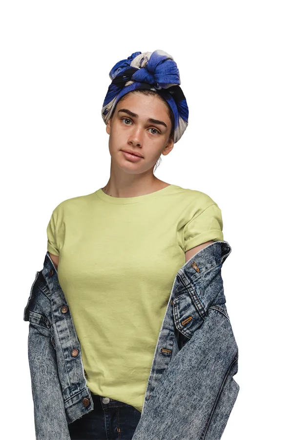 Beige_Cotton_Regular_Fit_T-Shirt_For_Women