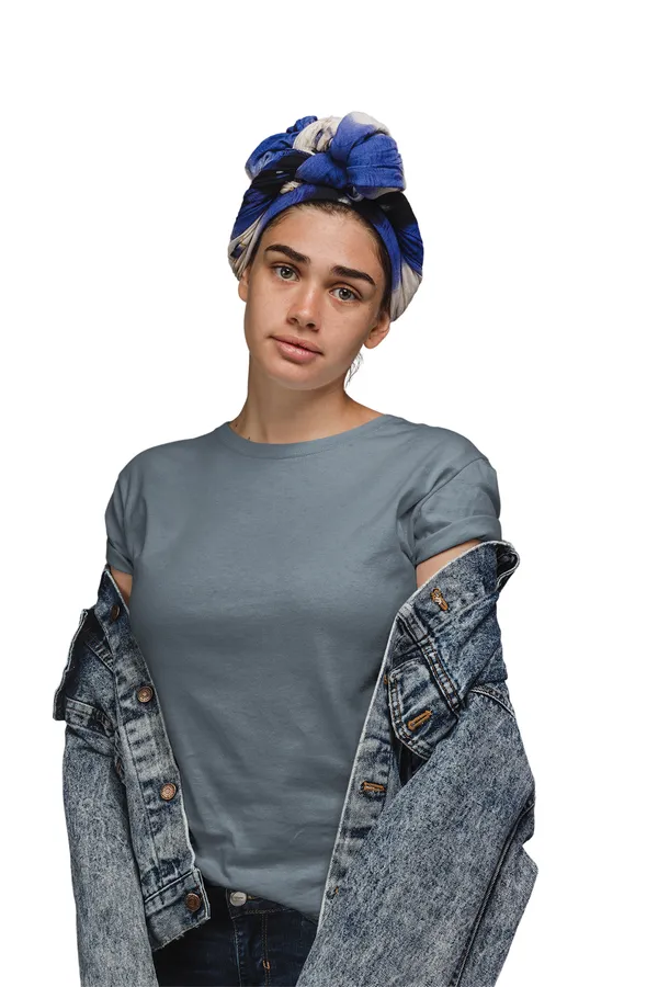 Charcoal_Cotton_Regular_Fit_T-Shirt_For_Women