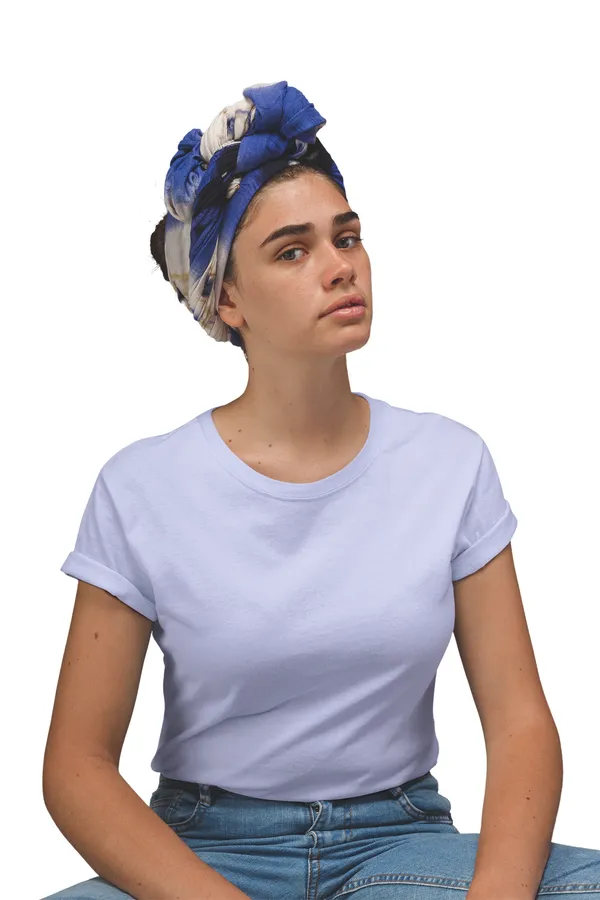 Lavender_Cotton_Regular_Fit_T-Shirt_For_Women