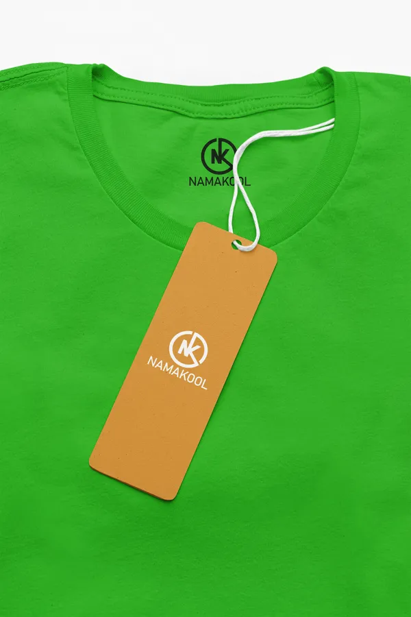 Light_Green_Cotton_Regular_Fit_T-Shirt_For_Women